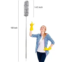 Fan Cleaner Brush with 30 to 100 Inch Long Extendable Stainless (PACK OF 1)-thumb3