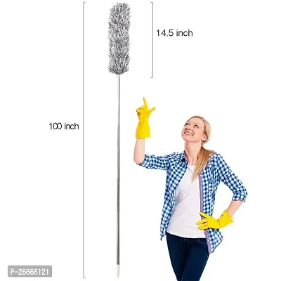 Fan Cleaner Brush with 30 to 100 Inch Long Extendable Stainless (PACK OF 1)-thumb4