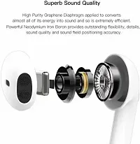 Stylish White Bluetooth Wireless In Ear Headphones-thumb1