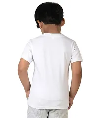 Kids t Shirt for boy with Halfsleeve Roundneck Good LOKING (13-14 Years) White-thumb1