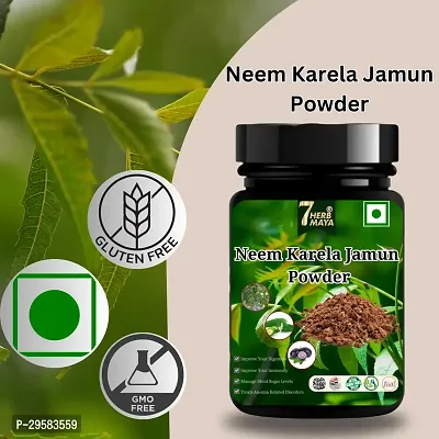 Neem Karela Jamun Powder - For Maintaining Blood Sugar Level-thumb3