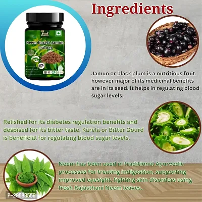 Neem Karela Jamun Powder - For Maintaining Blood Sugar Level-thumb5