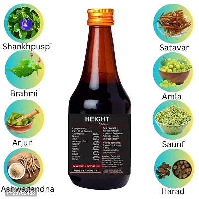 7Herbmaya Height Plus Height Increase Juice 200 ml-thumb4