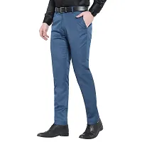 MENS STYLISH MORPITCH  SLIM FIT  FORMAL TROUSER-thumb3