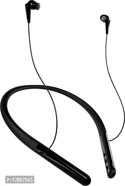 Premium Quality Wireless In Ear Bluetooth Neckband With Enc Mic, 32H Playtime, Type-C Fast Charging (30Mins=7.5Hrs Playtime) Biggest 14.2Mm Drivers Ear Phones-thumb0