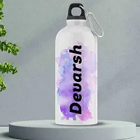 ASHVAH Customizable/Personalised Sipper Water Bottle, Leak Proof Bottle for School, Gym, Home, Office 750 ML - Birthday Gift, Return Gift, Boys, Name - Devarsh-thumb2