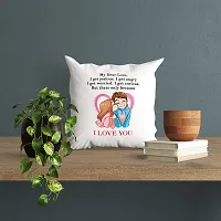 ASHVAH I Love You Cushion / Pillow Cover with Filler Gift for Wife, Husband, Boyfriend, Girlfriend, Hubby, Birthday, Anniversary, Valentines Day-thumb2