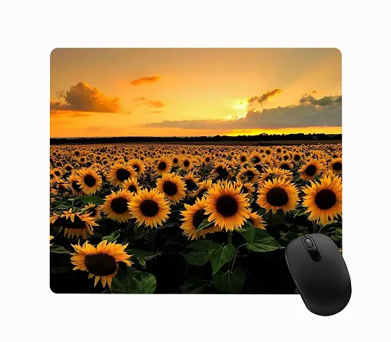 ASHVAH Designer Printed Non-Slip Soft Mouse Pad - Laptop/Computer Mouse Pad (22.5cm x 19cm)- 205