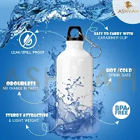 ASHVAH Customizable/Personalised Sipper Water Bottle, Leak Proof Bottle for School, Gym, Home, Office 750 ML - Birthday Gift, Return Gift, Boys, Name - Abbas-thumb3
