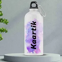 ASHVAH Customizable/Personalised Sipper Water Bottle, Leak Proof Bottle for School, Gym, Home, Office 750 ML - Birthday Gift, Return Gift, Boys, Name - Kaartik-thumb2