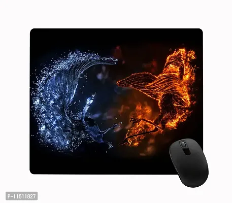 ASHVAH Designer Printed Non-Slip Soft Mouse Pad - Laptop/Computer Mouse Pad (22.5cm x 19cm)- 315-thumb0