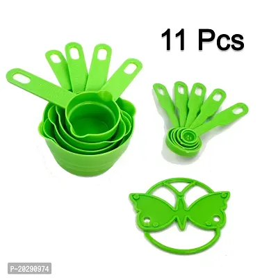 11 PC MEASURING CUP SET FOR POURING AND PICKING OF VARIOUS FOOD ITEMS AND ALL WITH NICE MEASUREMENTS-thumb3