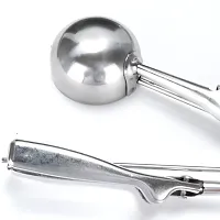 ICE CREAM SERVING SPOON SCOOPER (STAINLESS STEEL)-thumb1