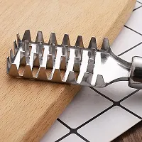 FISH SCALE REMOVER SCRAPER STAINLESS STEEL FISH CUTTING TOOLS SAWTOOTH EASILY REMOVE FISH SCALES-CLEANING BRUSH SCRAPER KITCHEN TOOL-thumb2