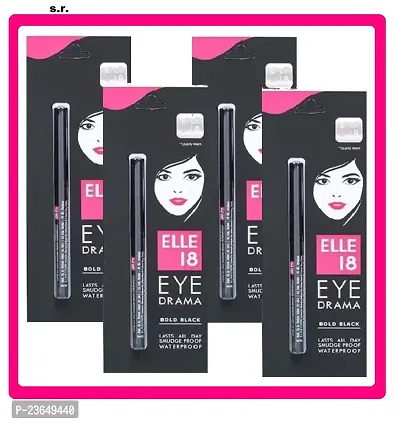 EllE 18 Eye Drama  Kajal (Pack Of-4)