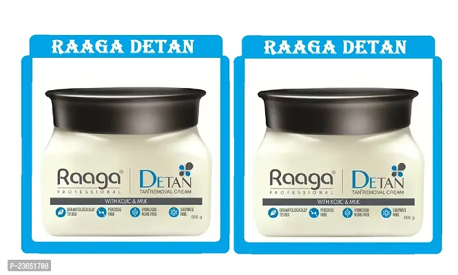 Raaga Professional  Detan  Cream 500gm  Pack Of-2-thumb0