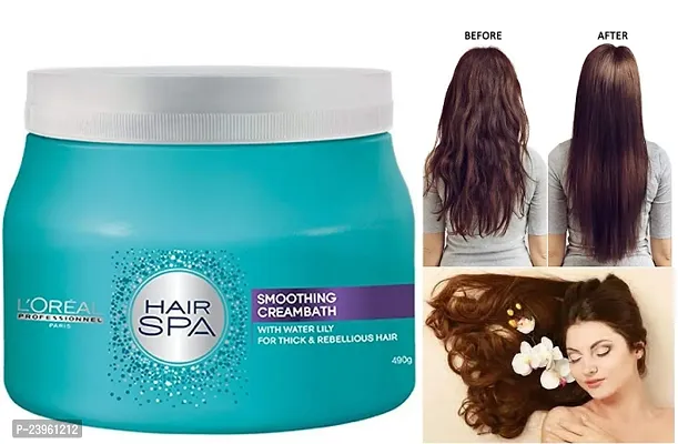 L'OREAL Smoothing Creambath  Hair  Spa 490 gm-thumb0