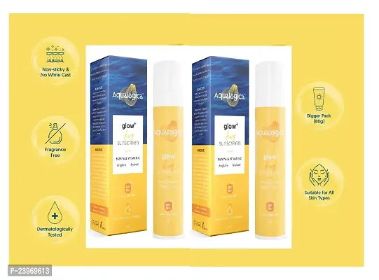 Sunscreen Glow Professional Cream 50gm Pack Of-2-thumb0