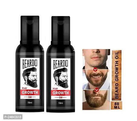 Beardo Hair Growth Oil 50 ml (Pack Of-2)-thumb0