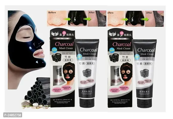 Charcoal Peel Off Mask 100 ml (Pack of-2)-thumb0