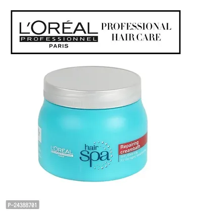 L'OREAL  Repairing  Creambath Hair Spa 490gm-thumb0