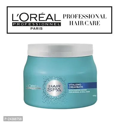 L'OREAL  Vitalizing  Creambath Hair Spa 490gm-thumb0