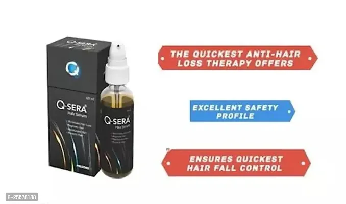 Q-Sera Hair Professional Anti Fair Fall Control Hair Serum 60 ml Pack Of-1-thumb0