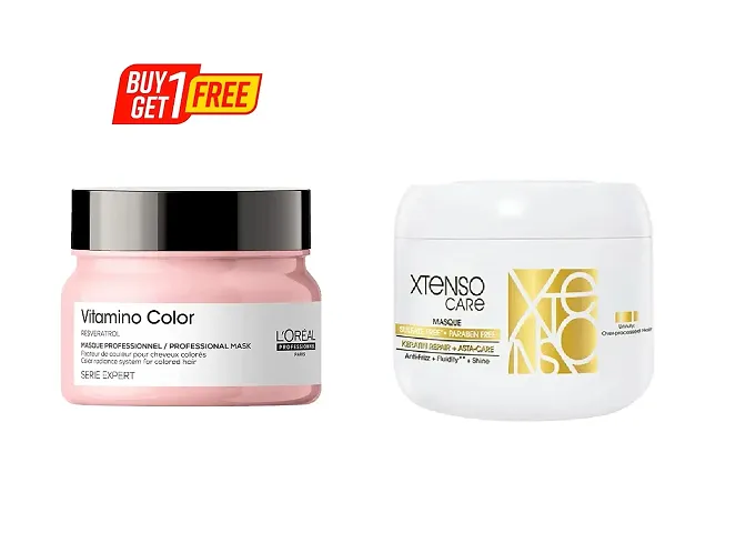 Hair mask Vitamino  Color Professional Mask 250 ml And  Xtenso  Care Hair Mask 196 gm