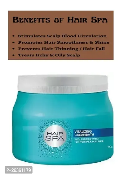 L'OREAl Paris Spa Vitalizing Creambath Hair Spa 490 gm-thumb0