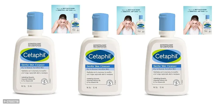 Cetaphil Oily Skin Cleanser 125 ml Pack Of 3