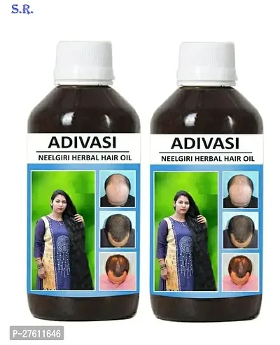 Adivasi Neelgiri Herbal Growth Hair Oil 200 ml  (Pack Of -2)-thumb0