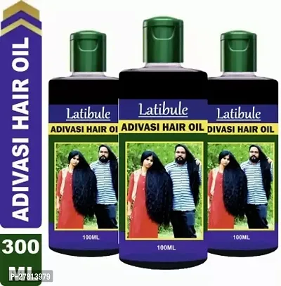 Phillauri Latibule Adivasi Herbal hair Oil  100 ml (Pack Of-3)-thumb0