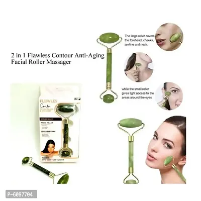 Flawless Facial Jade Roller and massager-thumb4