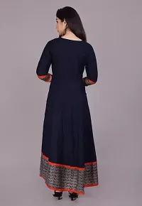 Classic Rayon Embroidered Gowns for Women-thumb2