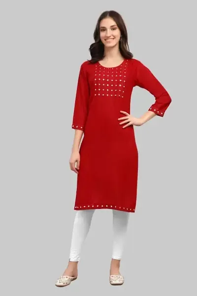 Mirror Straight Kurti