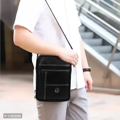 Classy Solid Messenger Bags for Unisex-thumb4