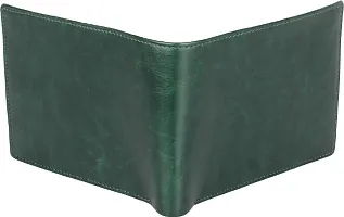 Men Casual GREEN Artificial Leather Wallet-thumb2