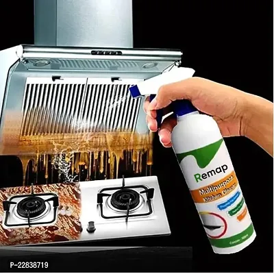 Kitchen Cleaner Spray Oil Grease Stain Remover Chimney Grill Cleaner-thumb0