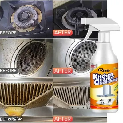 Remap Kitchen Claener  250ml (Pack of 2) + Free Scotch Brite-Sponge Wipe, Kitchen Cleaner Spray | Suitable for all Kitchen Surfaces, Gas Stove, Countertop, Tiles, Chimney and Sink | Kills 99.9% germs-thumb4