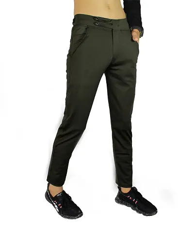 SK Clasy Men's Casual Lycra Pants Lycra Pants for Men Trouser