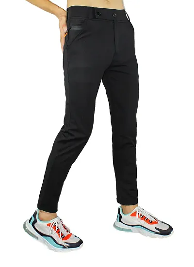 Stylish lycra Casual Trousers 