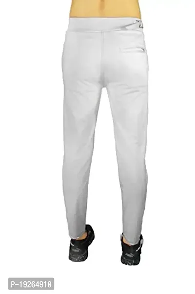 SK Clasy Men's Casual Lycra Pants Lycra Pants for Men Trouser Grey-thumb5