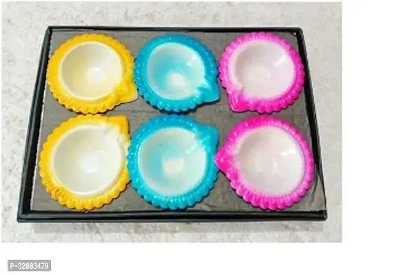 Lamp Pooja Diya for Diwali Decor Pack Of 6