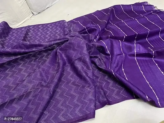 Woven Design Cotton Silk saree-thumb0