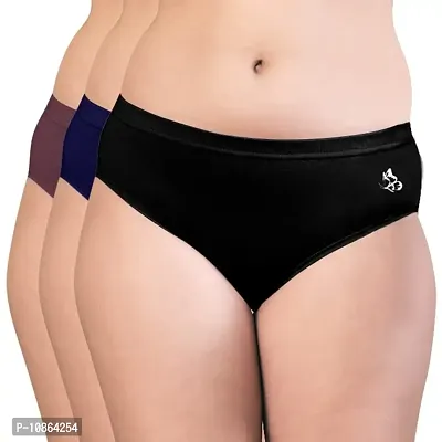 Buy Kalyani Low Rise Bikini Panties Pack of 3