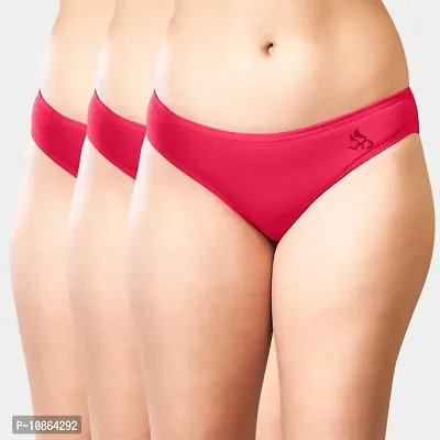 Buy Kalyani Low Rise Bikini Panties Pack of 3