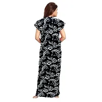 Dauina Multicoloured Cotton Printed Nightdress For Women - Pack of 2-thumb1