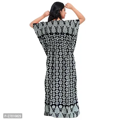 Viscironi Multicoloured Cotton Printed Nightdress For Women-thumb3