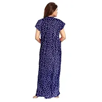 Dauina Multicoloured Cotton Printed Nightdress For Women - Pack of 2-thumb1