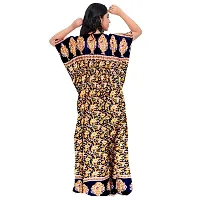 Viscironi Multicoloured Cotton Printed Nightdress For Women-thumb2